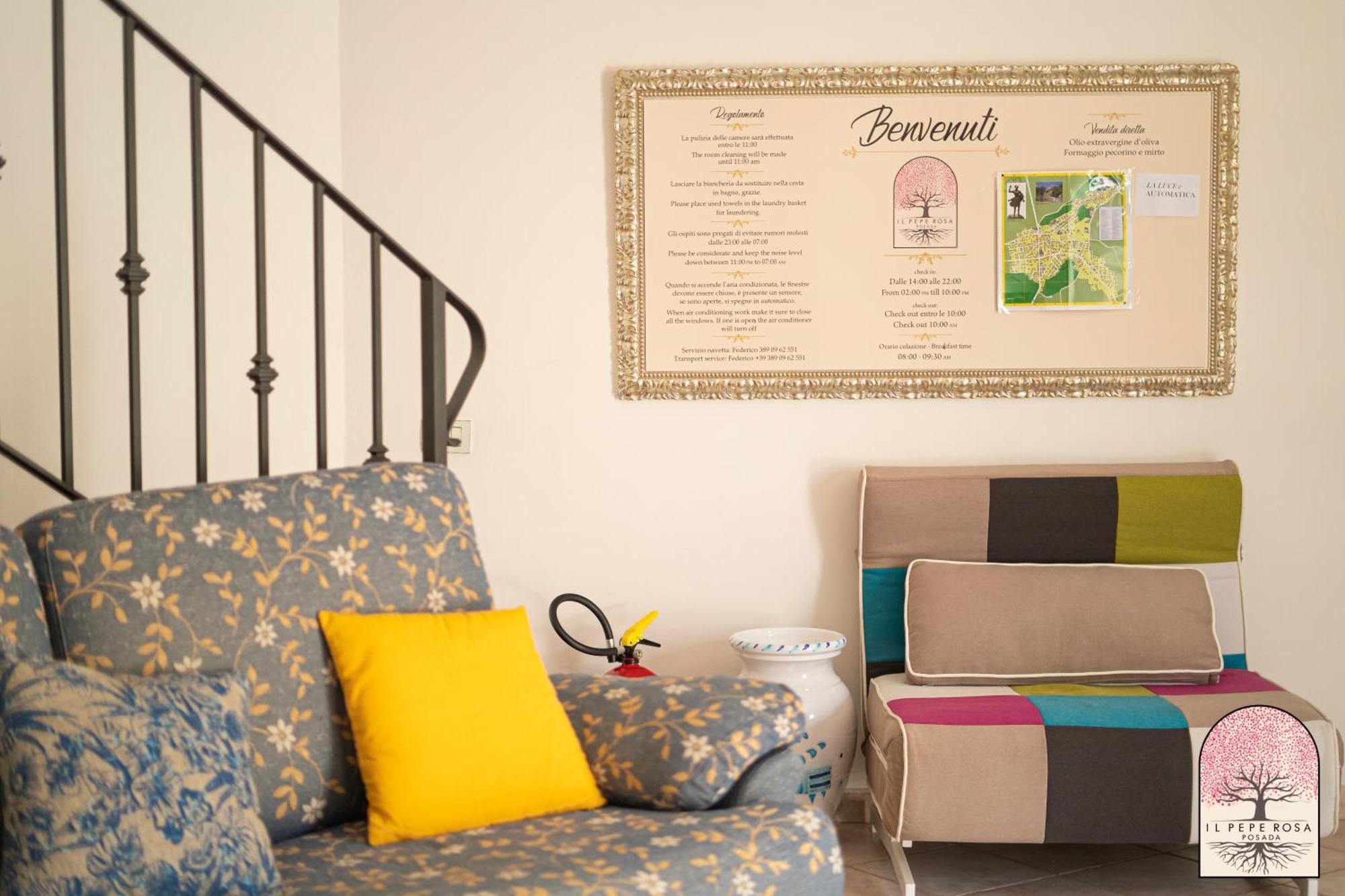 Bed and Breakfast Il Pepe Rosa Posada  Exterior foto